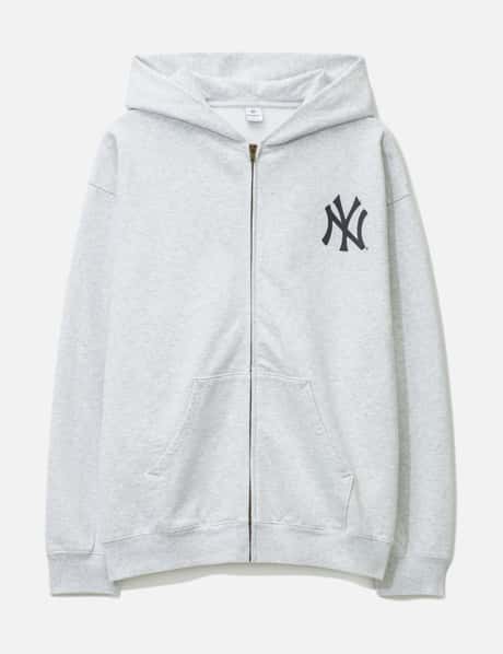 Sporty & Rich Yankees Serif Zip Hoodie