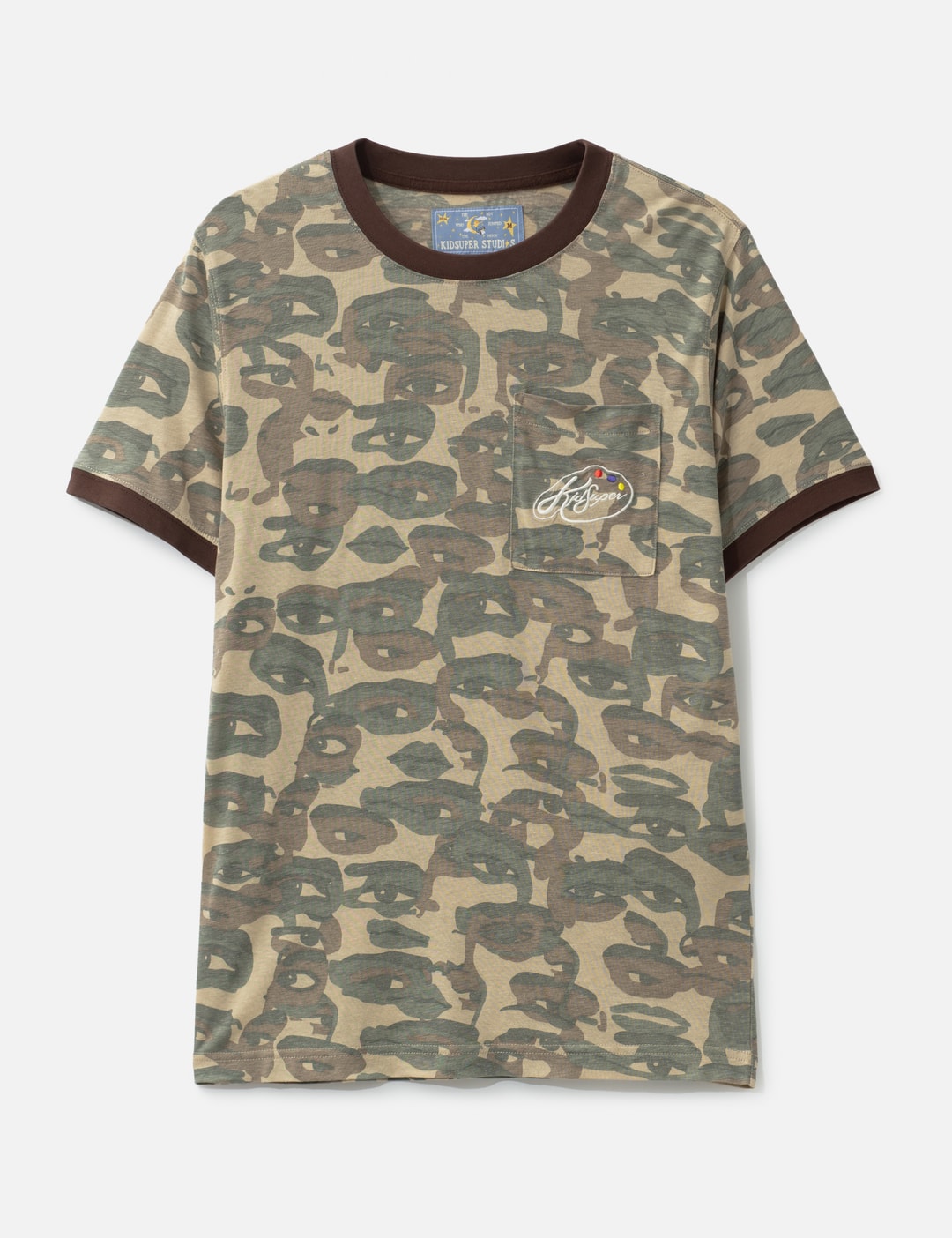Face Camo Short Sleeve Shirt view 7