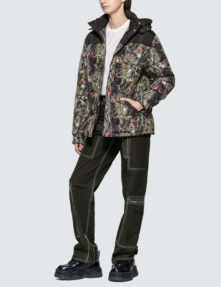 Nerm & Jerm Tree Camo Puffer Jacket Placeholder Image