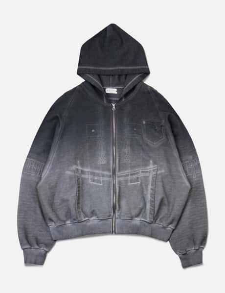 Æ Synctx Braces Zip Up Hoodie