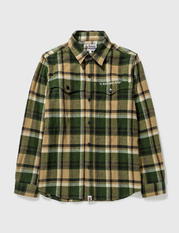 BAPE CHECKED FLANNEL SHIRT Placeholder Image