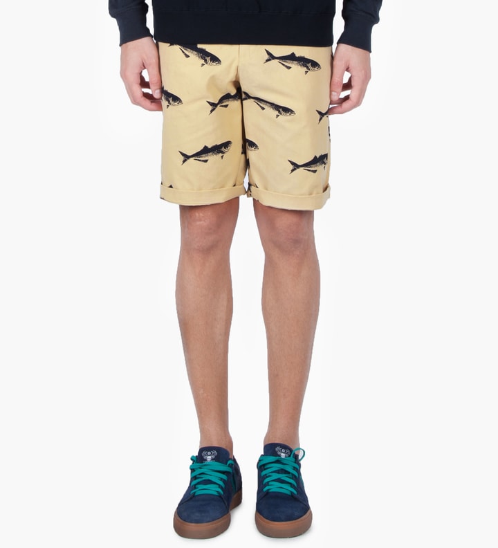 Khaki Bluefish Chino Shorts Placeholder Image