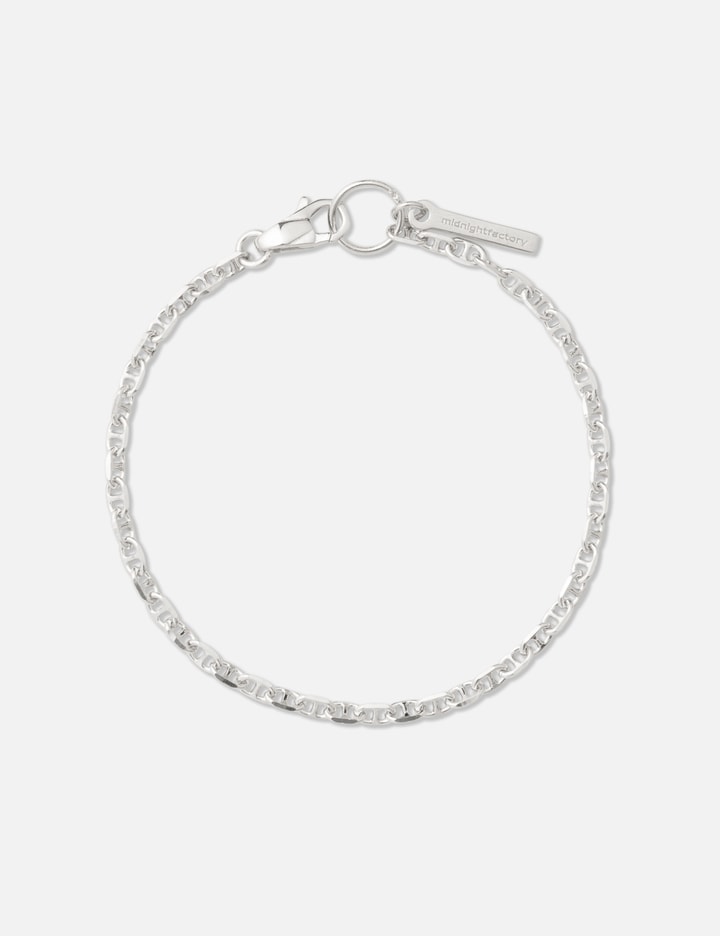 MIDNIGHTFACTORY Silver Chain Bracelet