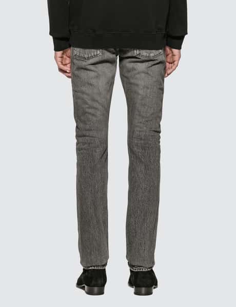 Saint Laurent - Distressed Skinny Jeans | HBX - ハイプビースト 