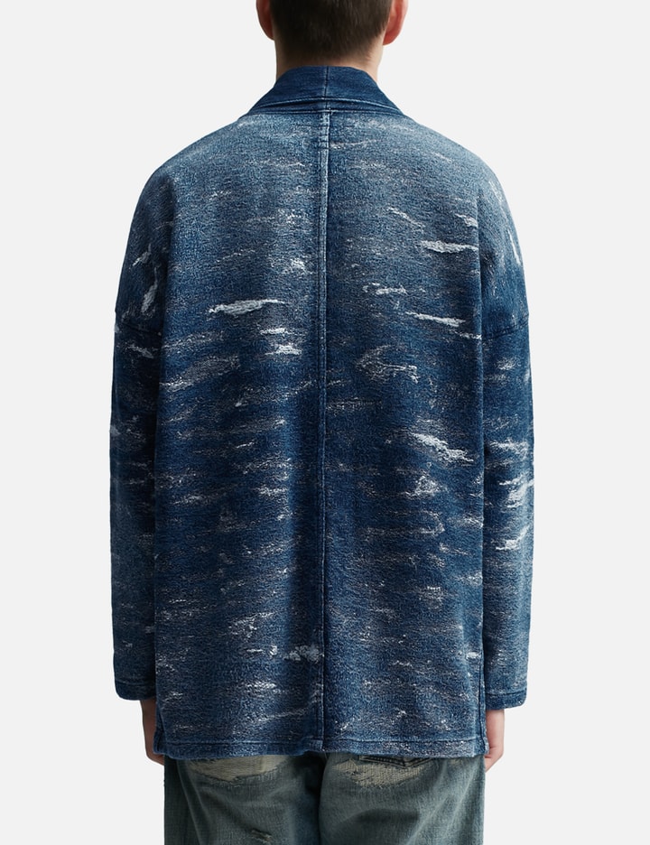 JACQUARD DENIM HAORI 2YR WASH Placeholder Image