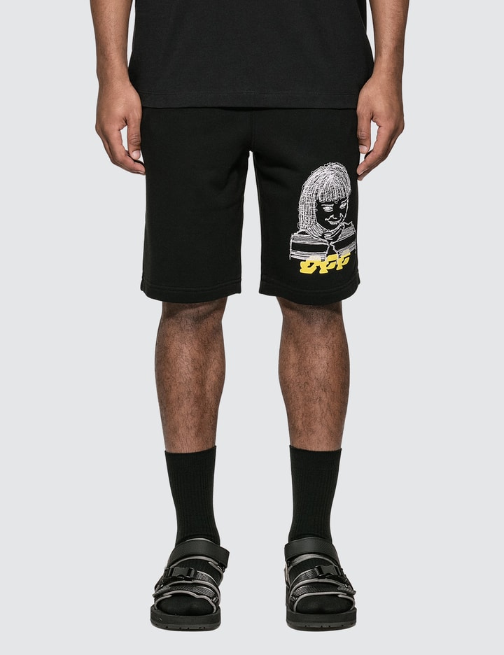 Disrupted Font Sweat Shorts Placeholder Image