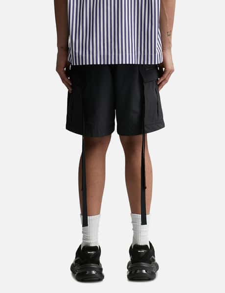 Sacai - Matte Taffeta Shorts | HBX - Globally Curated Fashion and 