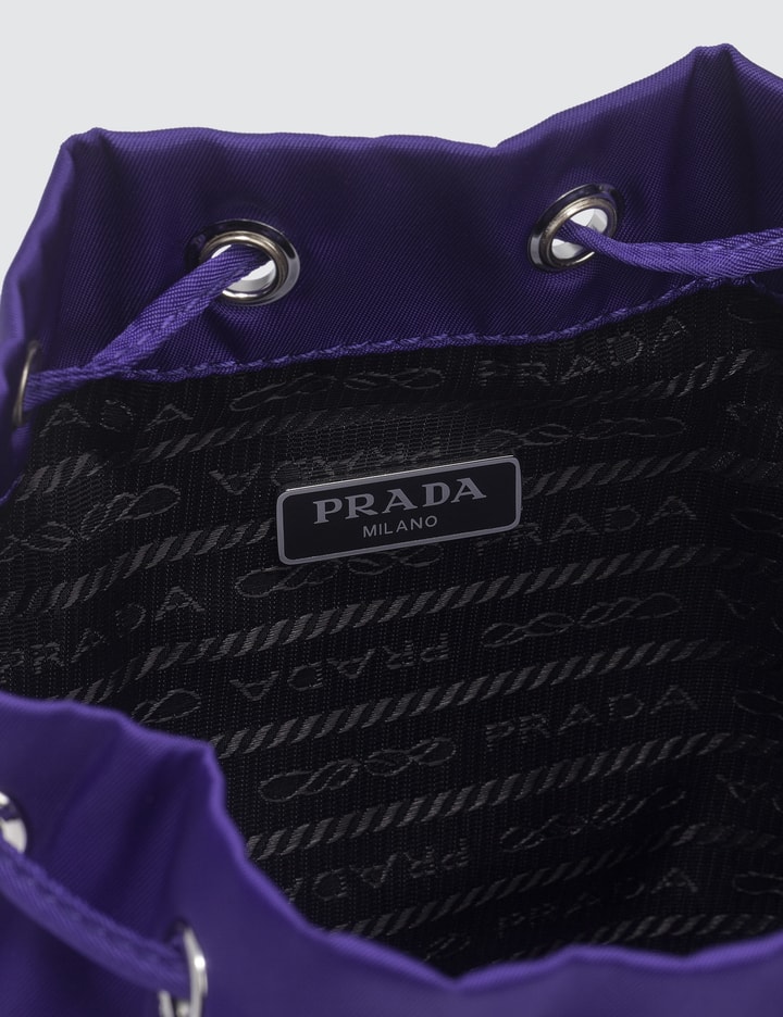Prada Viola Nylon Drawstring Wash Bag Placeholder Image