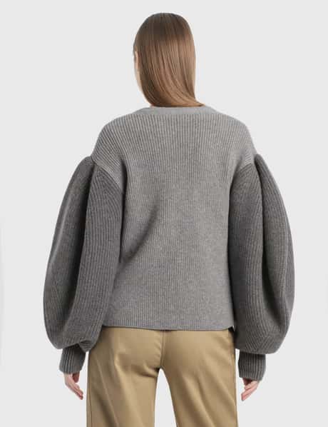 Loewe - Balloon Sleeve Cardigan | HBX - Globally Curated Fashion 