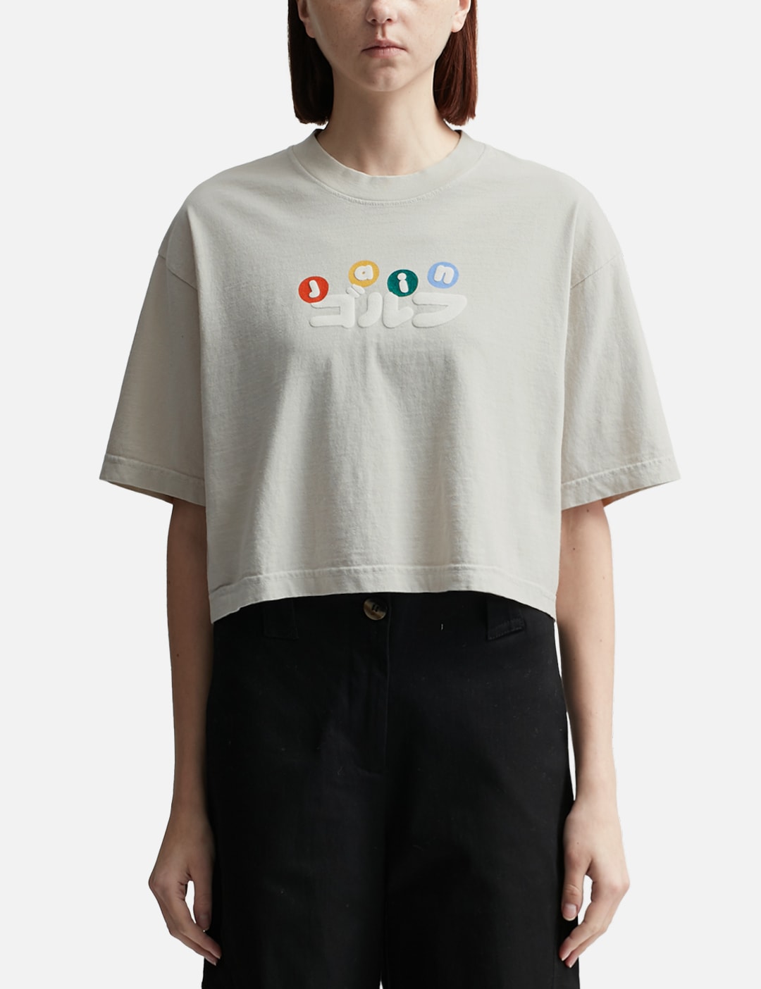 JAIN GOLF Jain Loves Japan: Womens Oversize Crop Tee