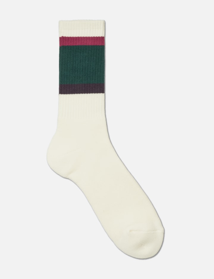 Shop By Parra The Usual Crew Socks In White