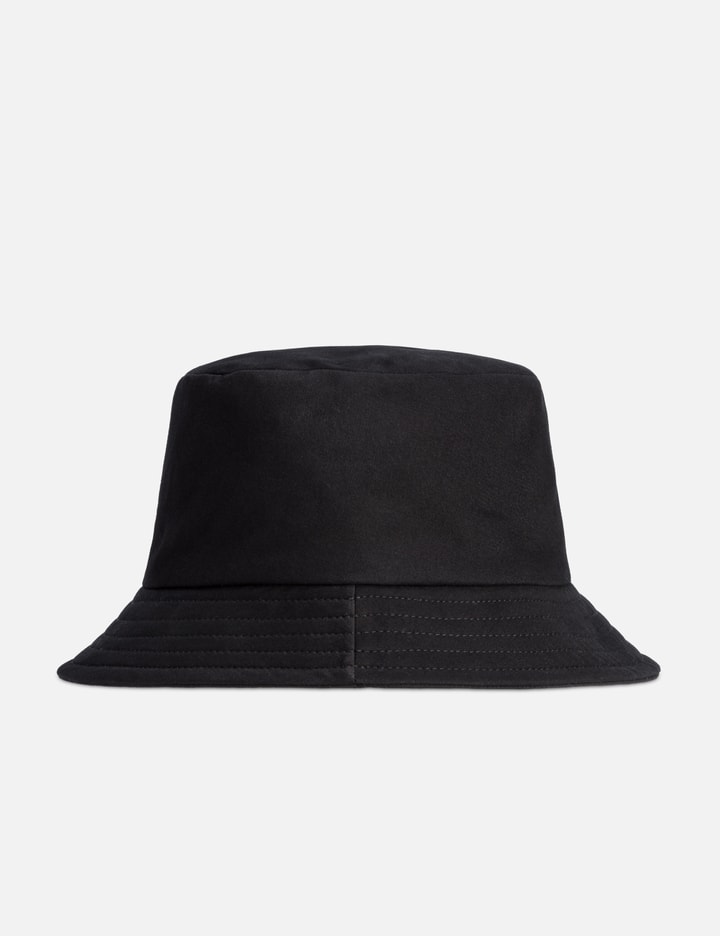Shop Ami Alexandre Mattiussi Ami De Coeur Bucket Hat In Black