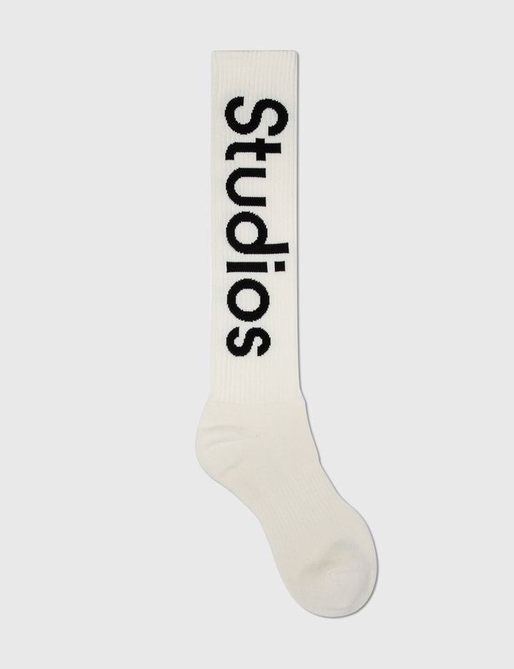 Long Rib Logo Socks Placeholder Image