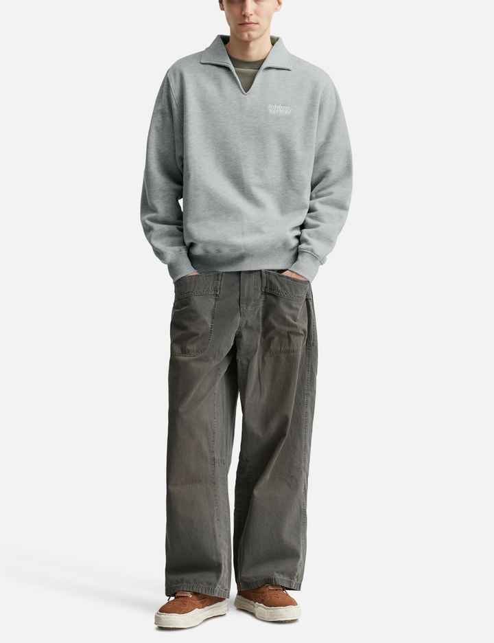 Open Collar Sweatshirt Placeholder Image