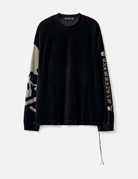 Mastermind Japan VELOUR BOXY Long Sleeve T-shirt