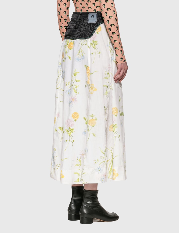 Flower Print Midi Skirt Placeholder Image