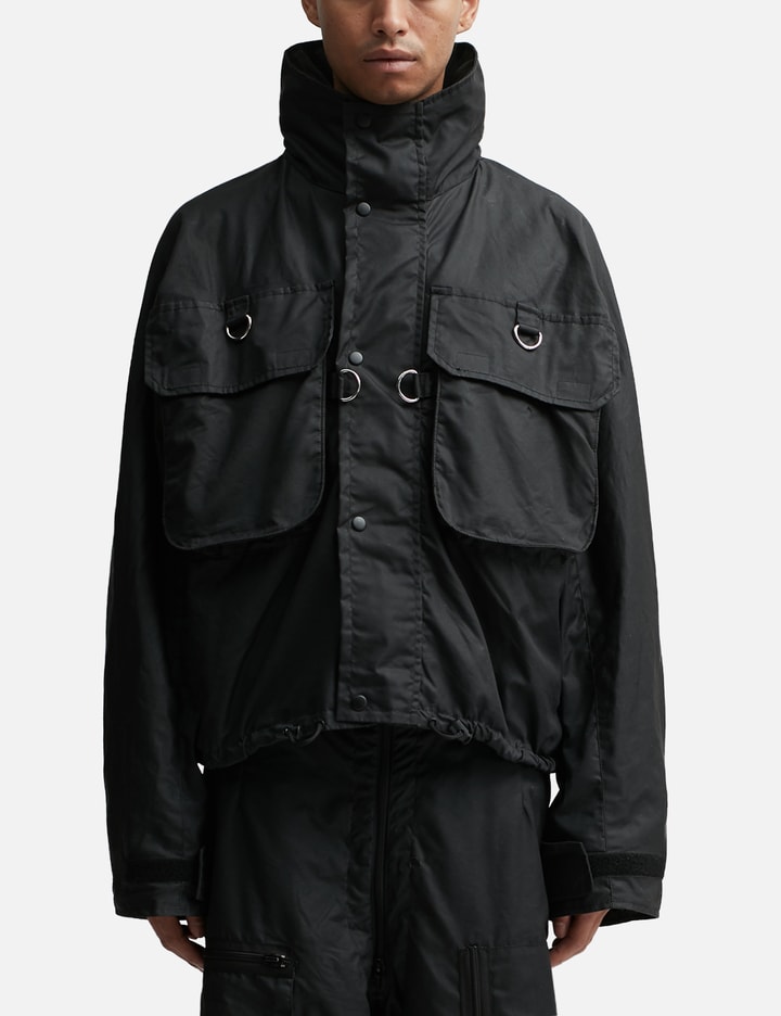 Waxed Cotton Cropped Parka Placeholder Image