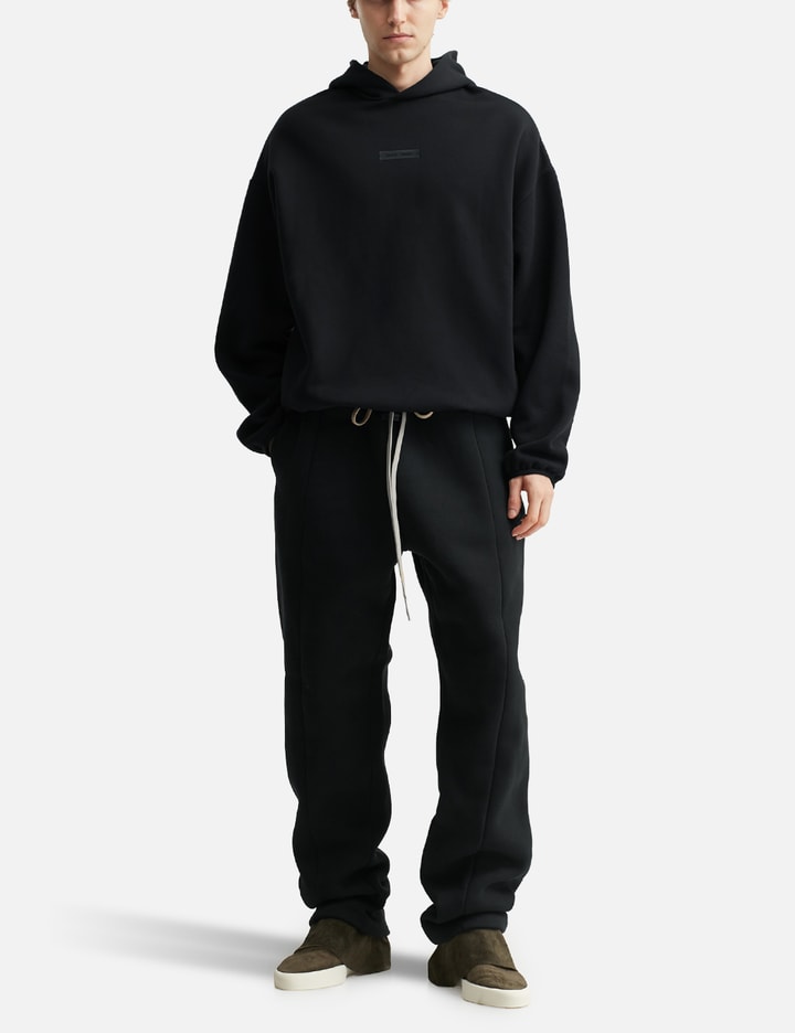 Essentials Modern Fleece Hoodie In Black