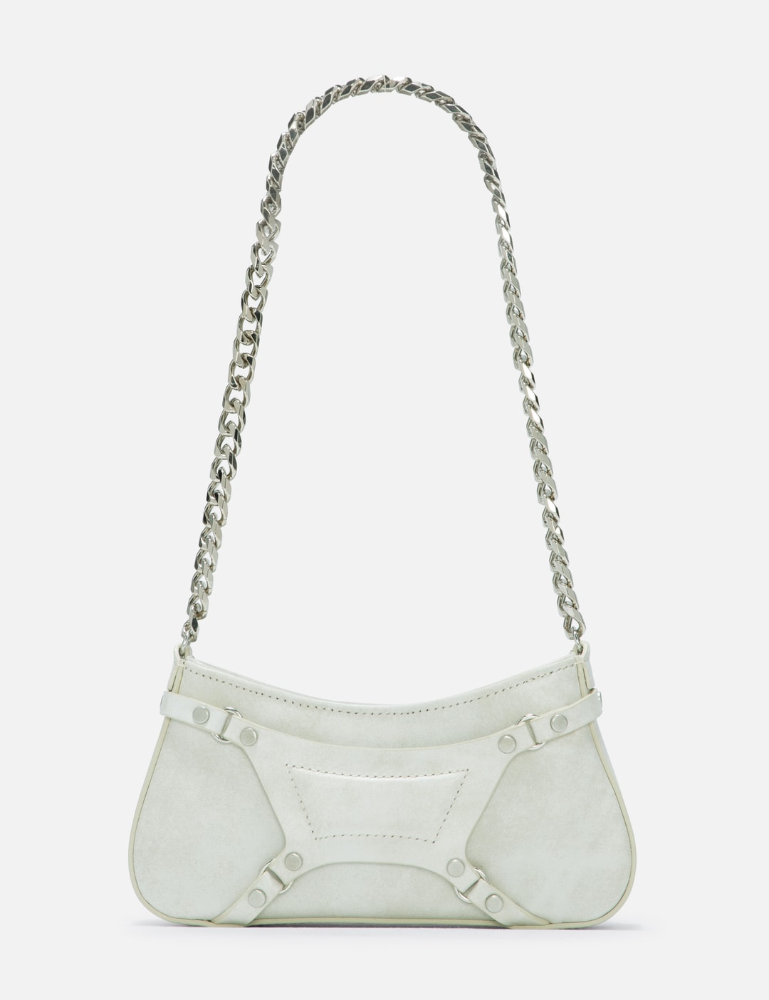 LEATHER FETISH SHOULD BAG view 12