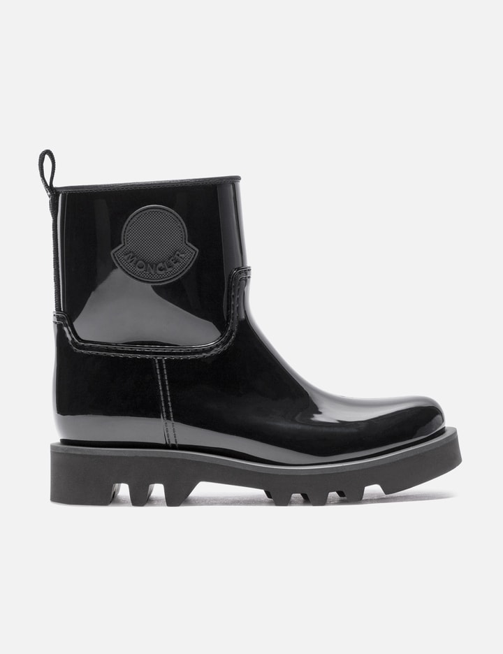 Shop Moncler Ginette Rain Boots In Black