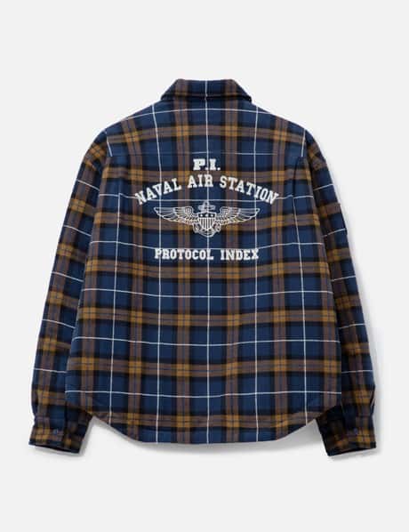 Fur Flannel Shirts Jacket view 16