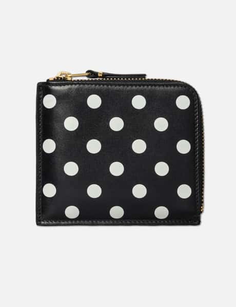 CDG PLAY Polka Dots Print Wallet