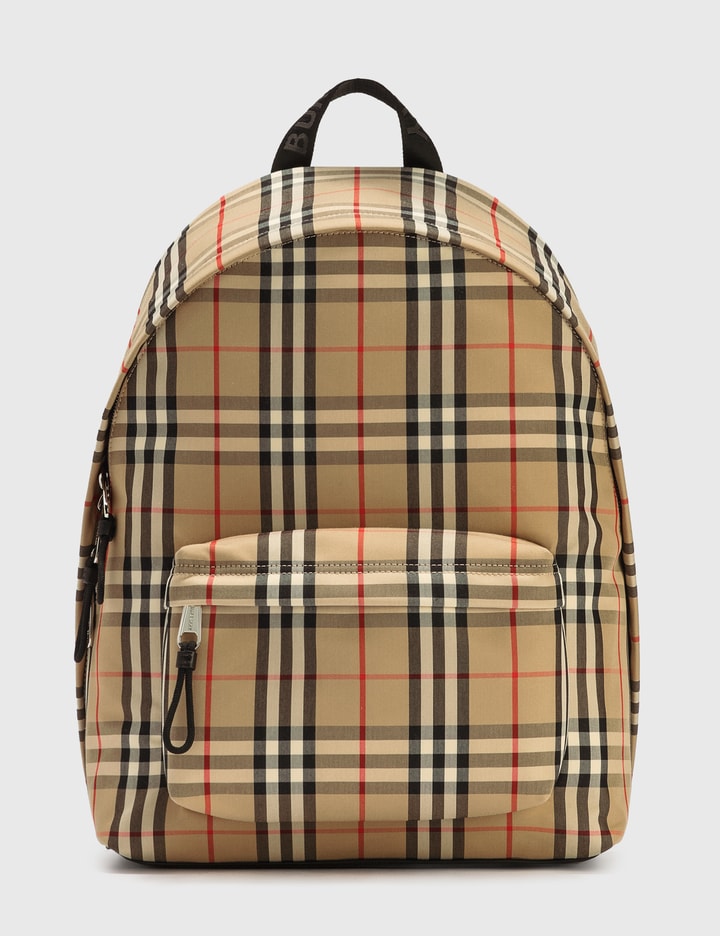 Vintage Check Nylon Backpack Placeholder Image