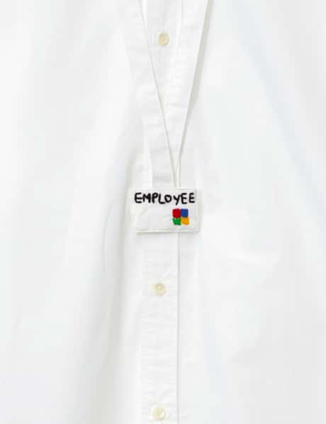 White Employee Shirt view 17