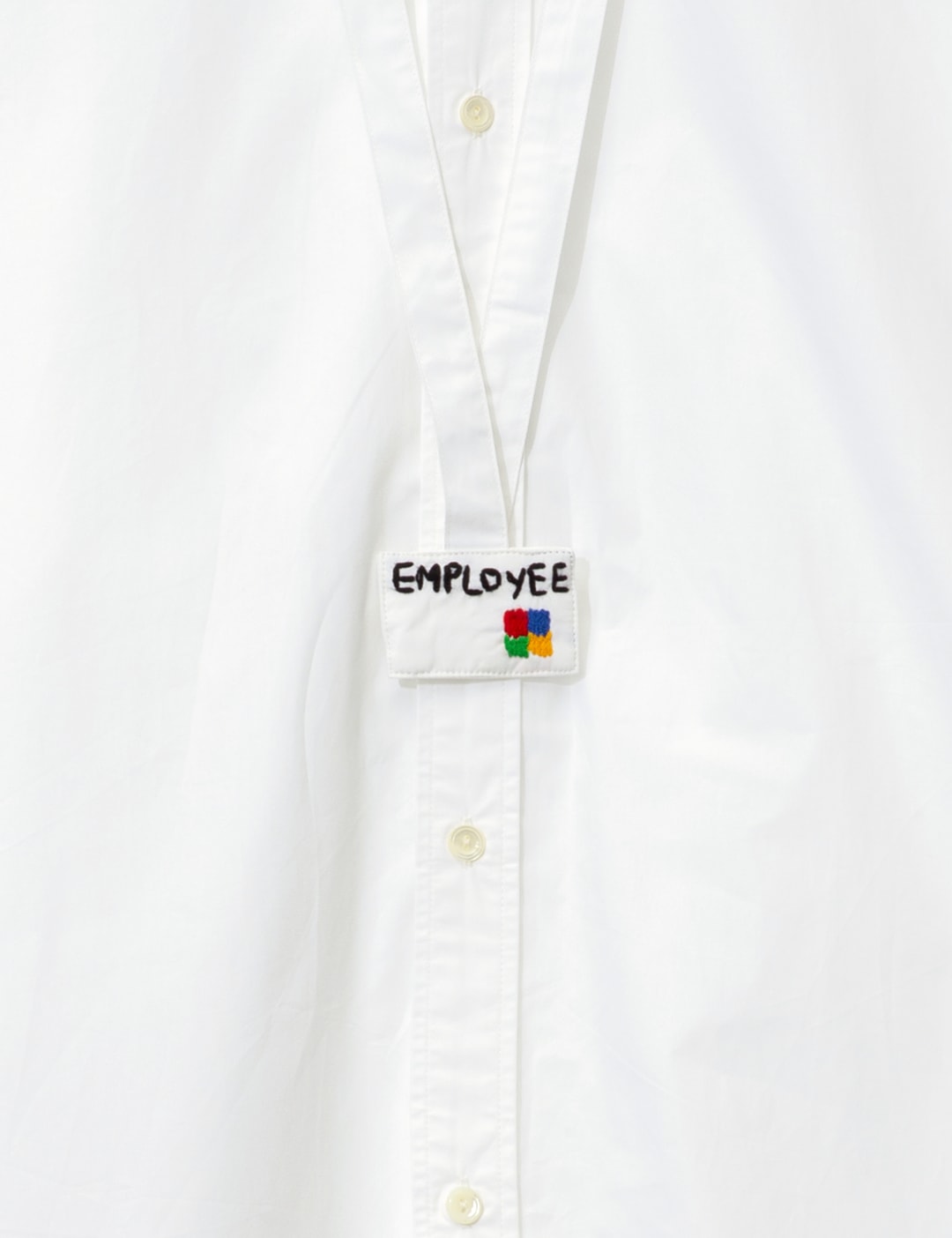 White Employee Shirt view 18