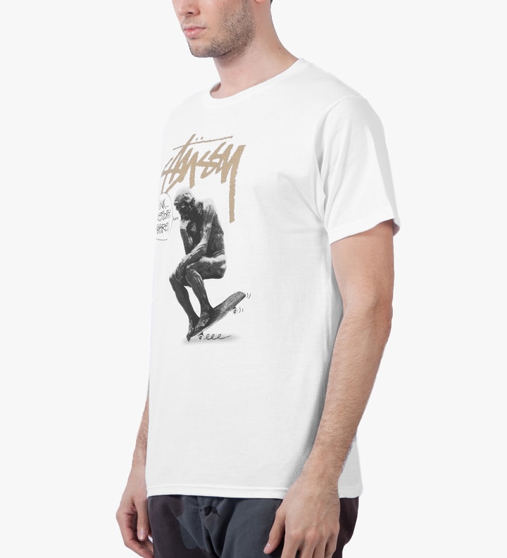 White Skate Statue T-Shirt Placeholder Image