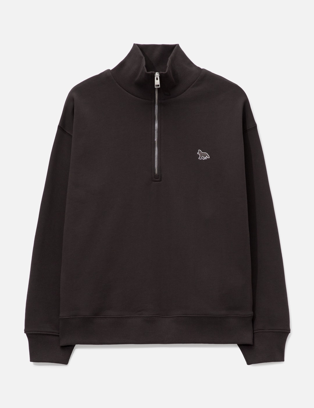 Baby Fox Half Zip Sweatshirt view 7