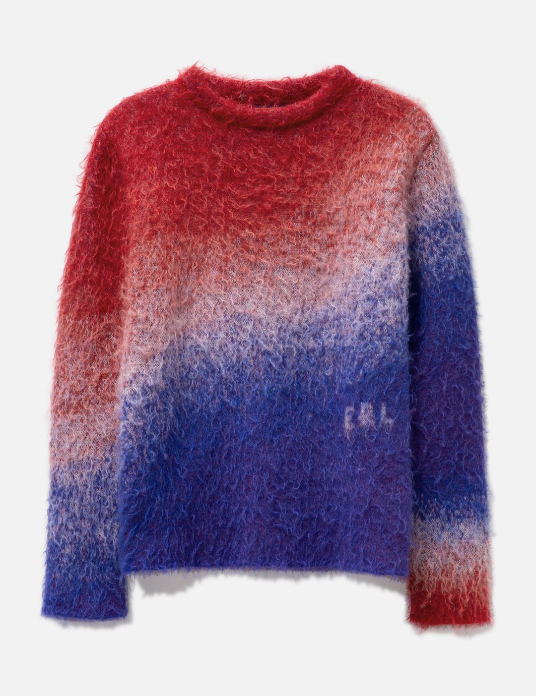 Unisex Degrade V-Neck Knit Sweater
