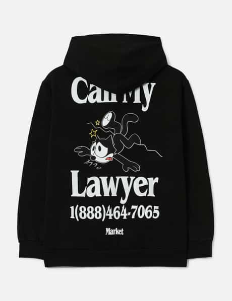 X Felix The Cat Call My Lawyer Hoodie view 8