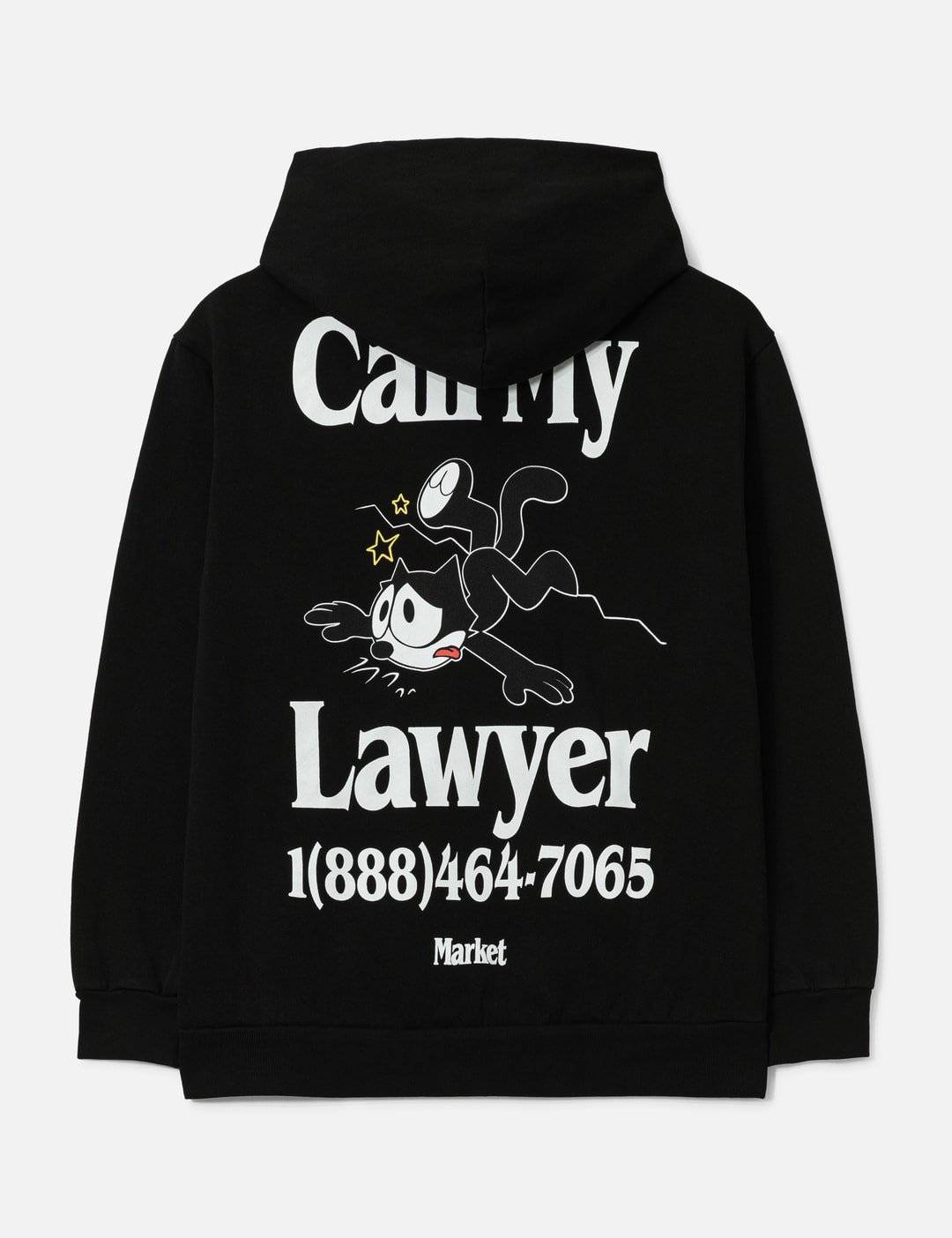 X Felix The Cat Call My Lawyer Hoodie view 9
