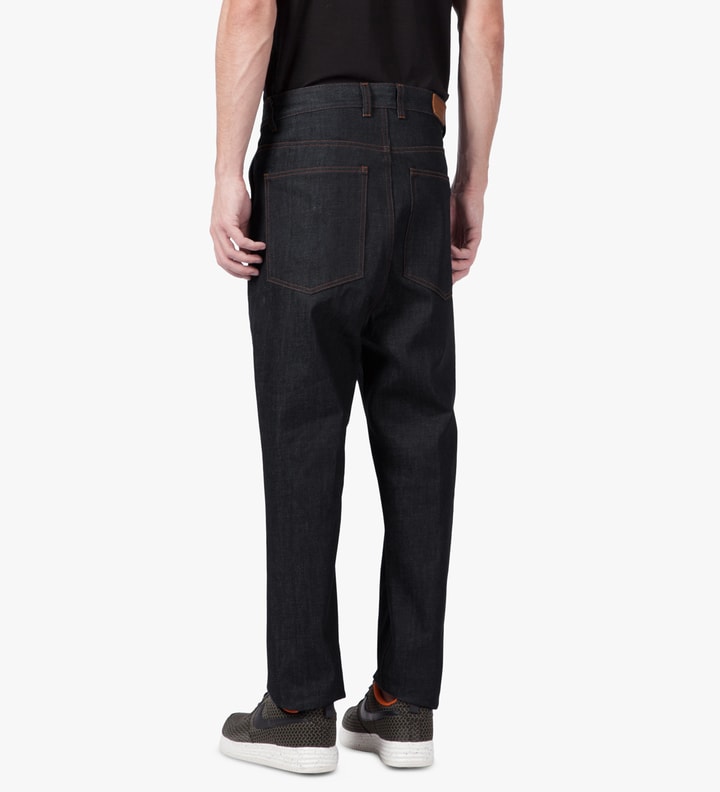 Indigo “AMI Street” Denim Jeans Placeholder Image