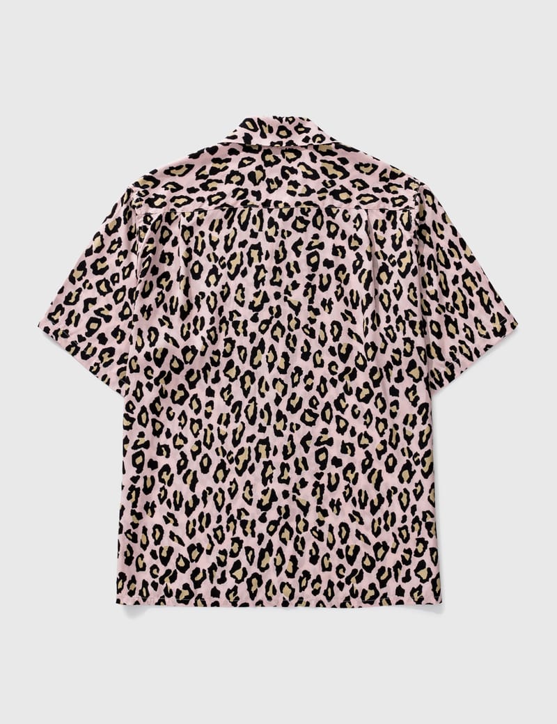 Wacko Maria - Leopard Open Collar Shirt 