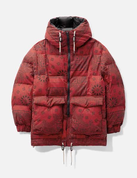Sacai Bandana Print Puffer Jacket HBX - Main Image