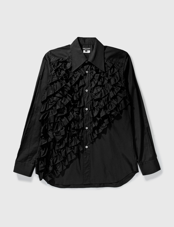 Comme Des Garçons Homme Plus Ruffle Shirt Placeholder Image