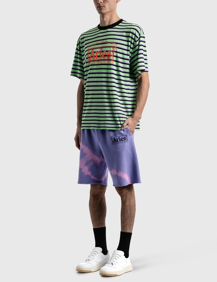Striped Temple T-shirt Placeholder Image