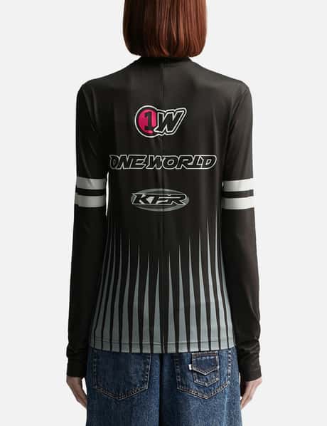 "Racer" Zipped Turtleneck view 9