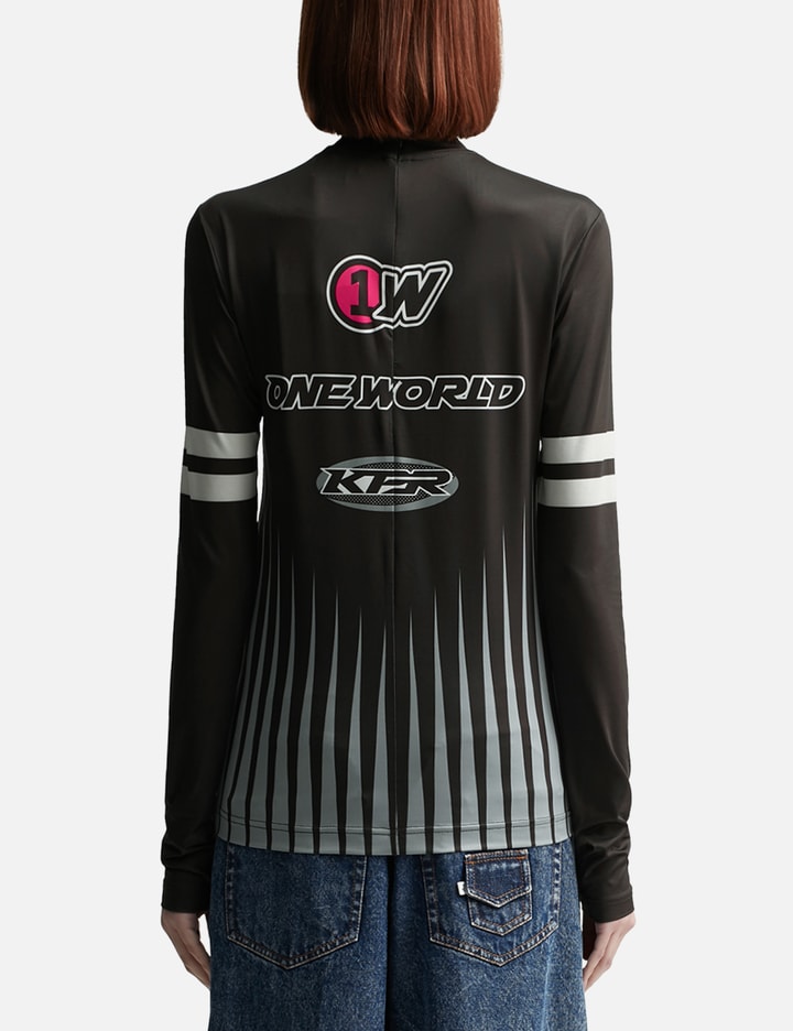 "Racer" Zipped Turtleneck Placeholder Image