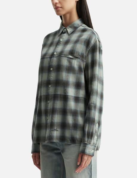 Plaid Panel Shirt view 7