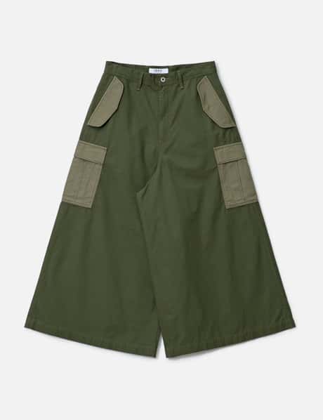FDMTL Hakama Cargo Pants Rinse