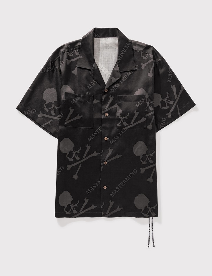 Mastermind World - スカル モノグラム シルクシャツ | HBX - ハイプ  
