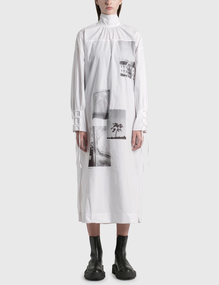 Printed Cotton Poplin Oversized Dress Placeholder Image