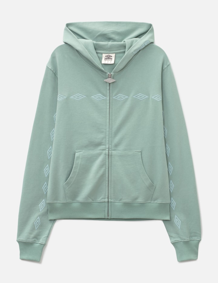 Pleasures Diamonds Zip Fitted Hoodie