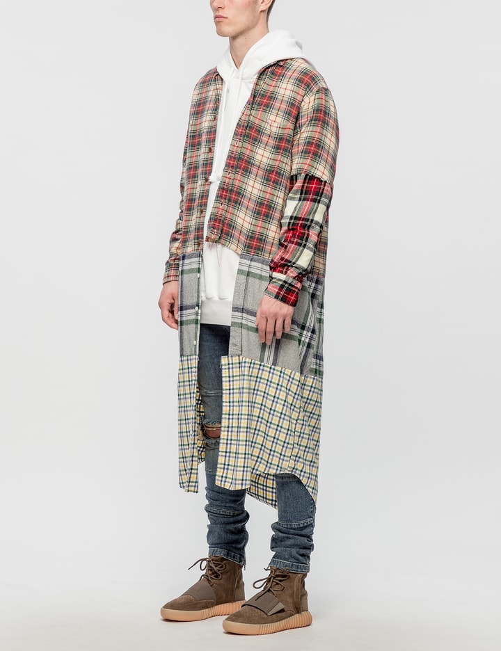 Long Extended Flannel Shirt Ver. 4 (Size M) Placeholder Image