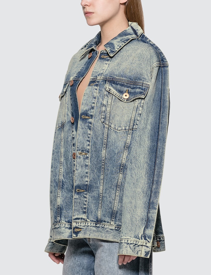 Blue Denim Jacket With Fold Detail Placeholder Image