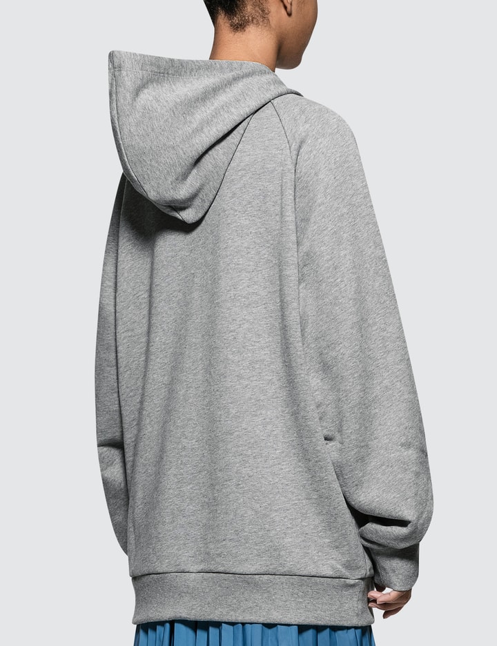 Fleece Hoodie With Neon Tapes Placeholder Image