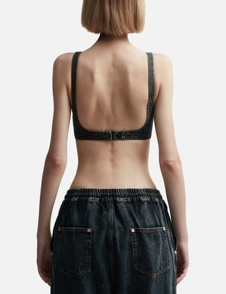 DENIM BRALETTE view 9